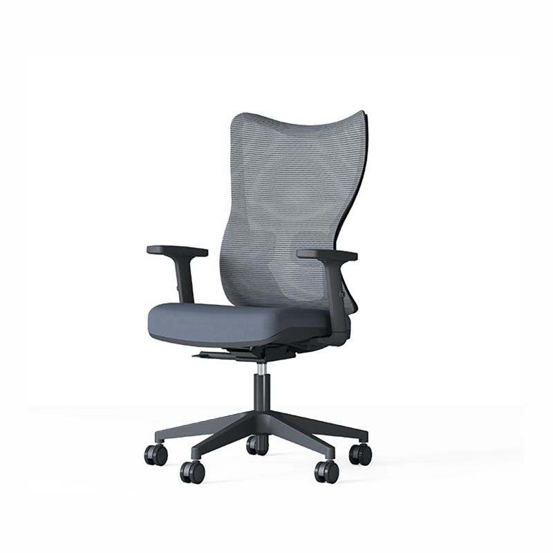 Verstelbare armsteun Draaiende kantoorstoel voor stafconferentiezaal Mid back Mesh Design