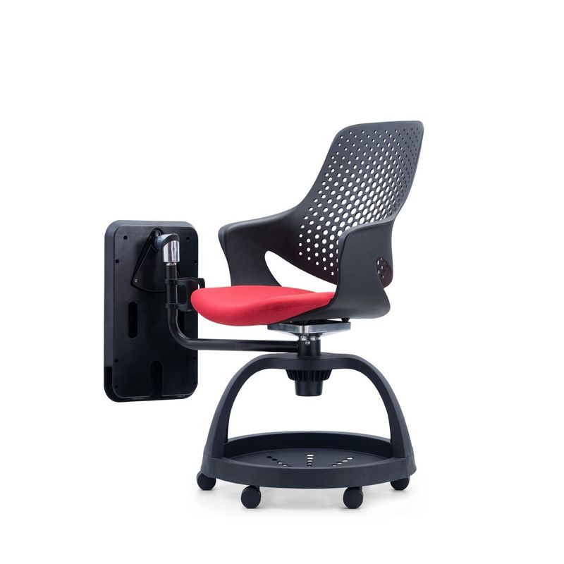 Fijne vervaardiging Plastic studentenstoel met tablet Office Executive stoel 620*950*940MM