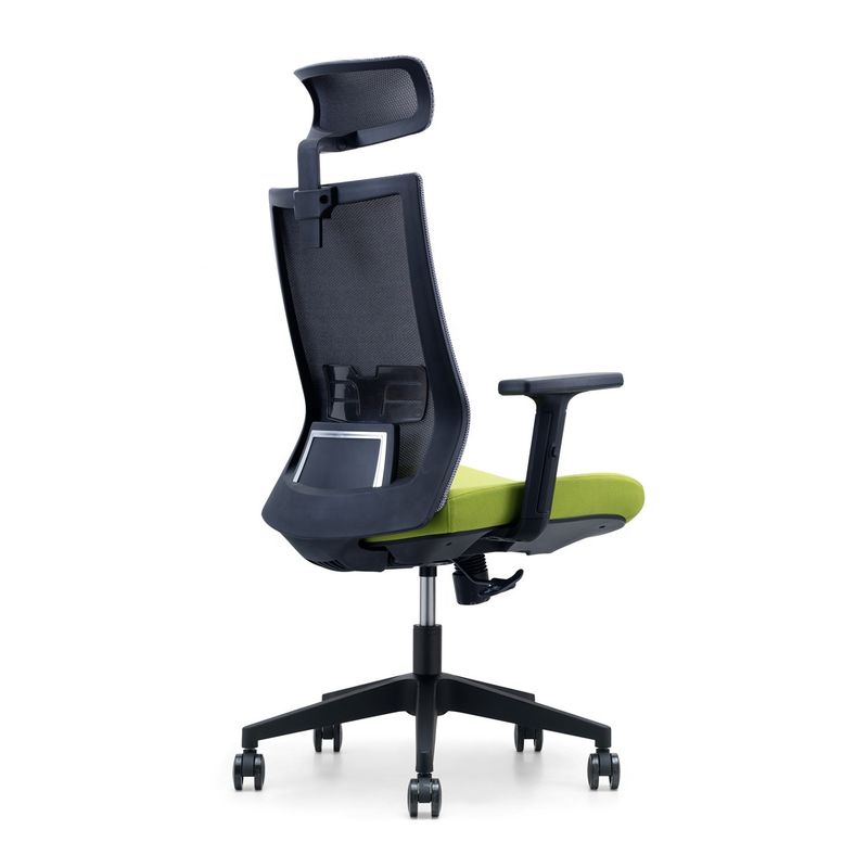 Verstelbare armsteun en hoofdsteun Office Mesh Chair voor modern hoog rug ergonomisch ontwerp