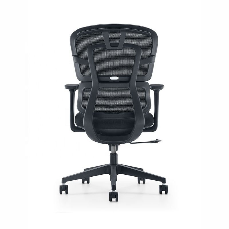 Verstelbare dubbele rug Mid-back Mesh Office Ergonomische stoel voor moderne kantoormeubilair