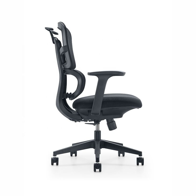Verstelbare dubbele rug Mid-back Mesh Office Ergonomische stoel voor moderne kantoormeubilair