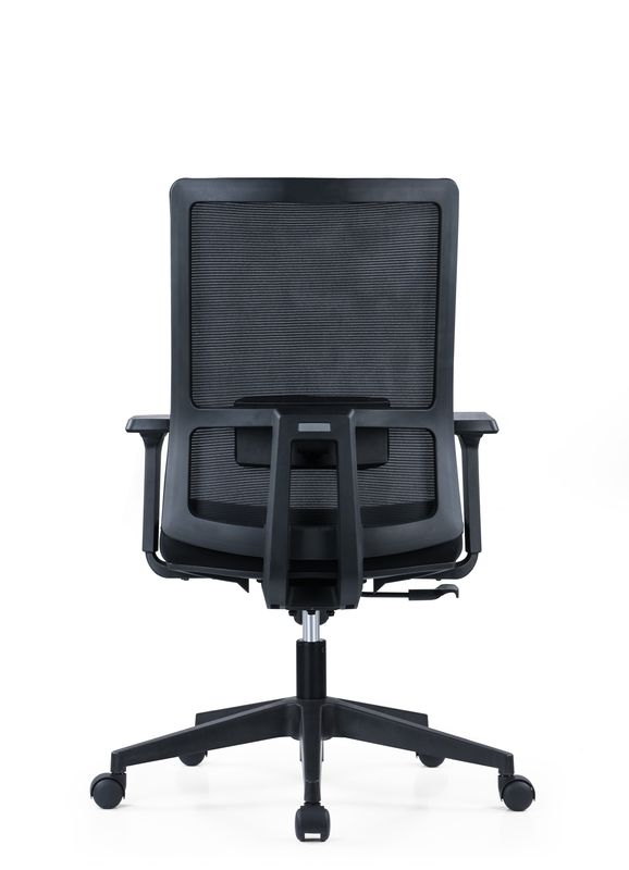Verstelbare midden rug 2D armsteun Executive Swivel Mesh Schrijfkantoor stoel voor commerciële