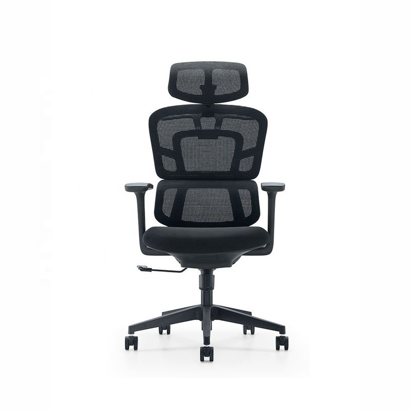 Postverpakking verstelbare hoge rug Executive Luxury Mesh kantoorstoel met lumbale steun