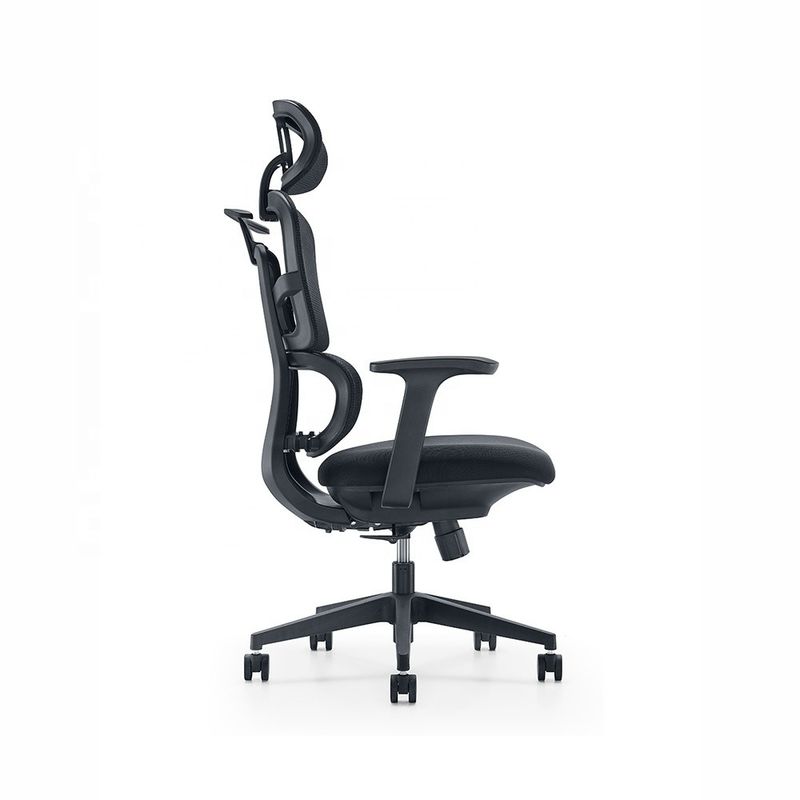 Postverpakking verstelbare hoge rug Executive Luxury Mesh kantoorstoel met lumbale steun