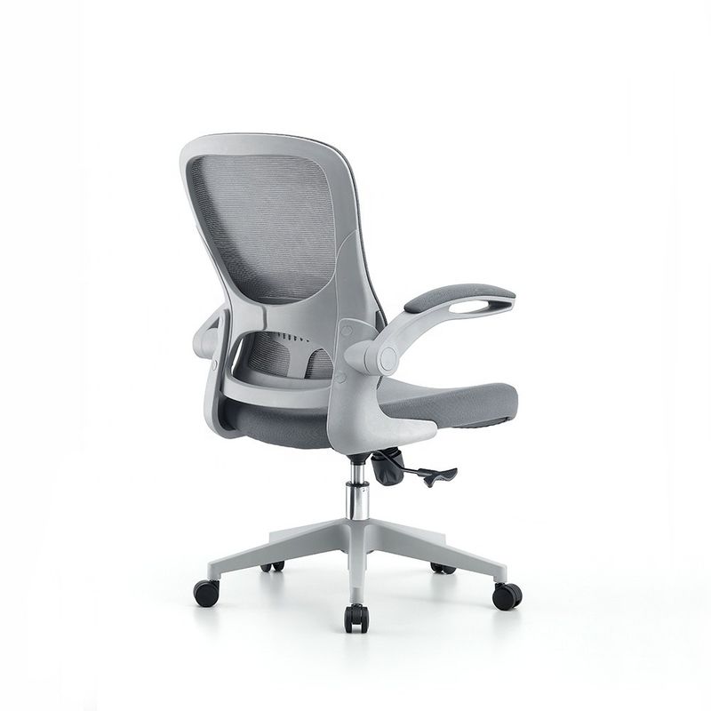 Verstelbare grijze gaas draaibare Executive Foam ergonomische kantoorstoel voor thuis/hotel/school