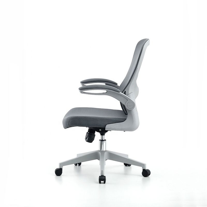 Verstelbare grijze gaas draaibare Executive Foam ergonomische kantoorstoel voor thuis/hotel/school