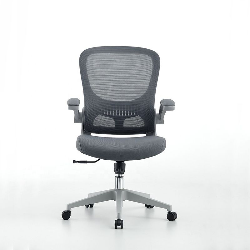 Verstelbare grijze gaas draaibare Executive Foam ergonomische kantoorstoel voor thuis/hotel/school