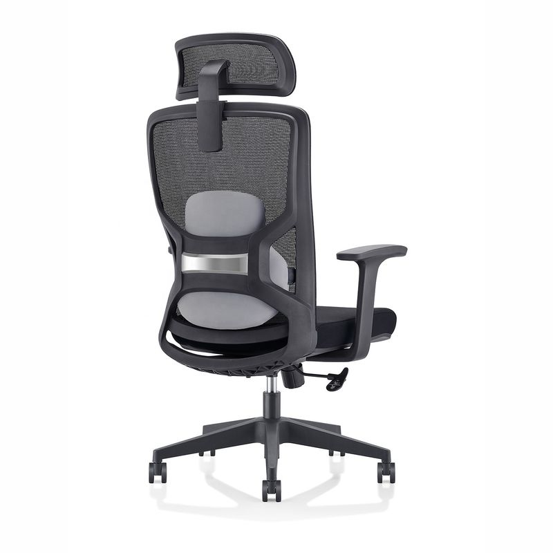 Zelfoplaadmechanisme Ergonomische stoel met hoge ruggelenk voor comfortabel kantoorwerk