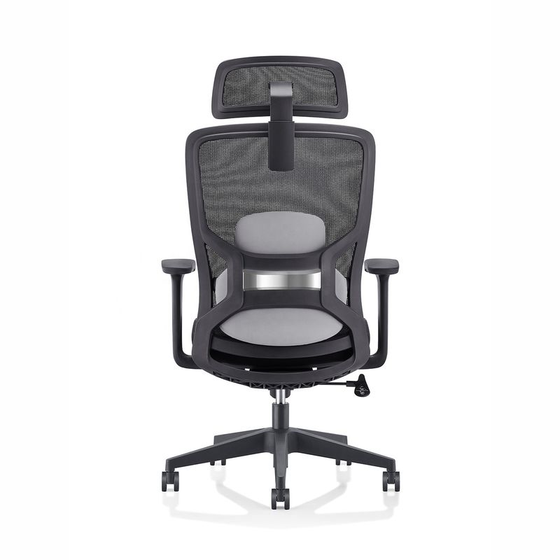 Zelfoplaadmechanisme Ergonomische stoel met hoge ruggelenk voor comfortabel kantoorwerk