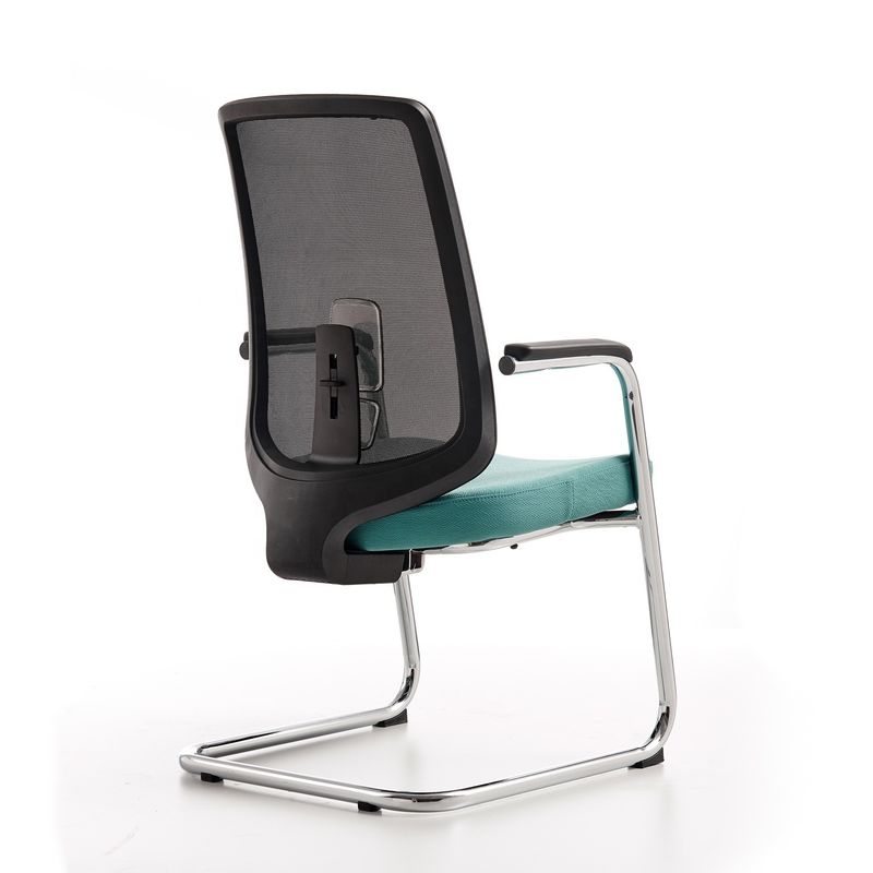 Mid back Staff Office Chairs Mesh Conference Room Chair met metalen voet en gratis verzending