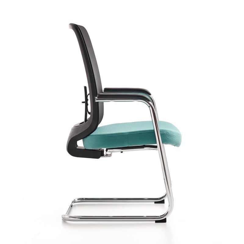 Mid back Staff Office Chairs Mesh Conference Room Chair met metalen voet en gratis verzending