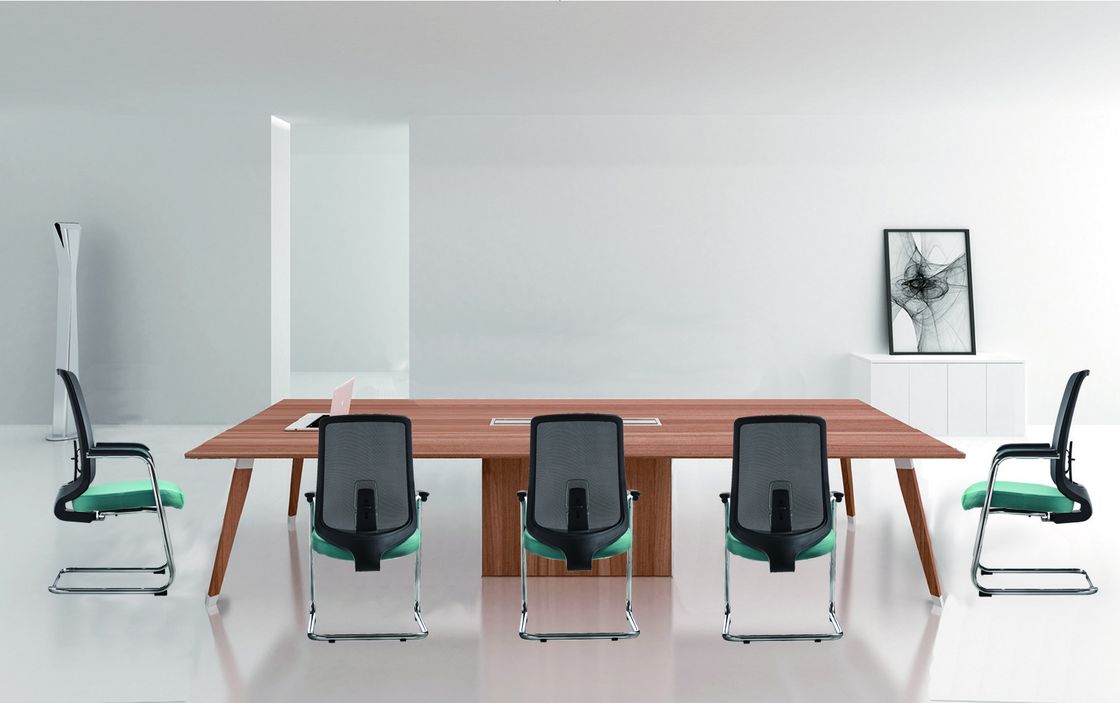 Mid back Staff Office Chairs Mesh Conference Room Chair met metalen voet en gratis verzending