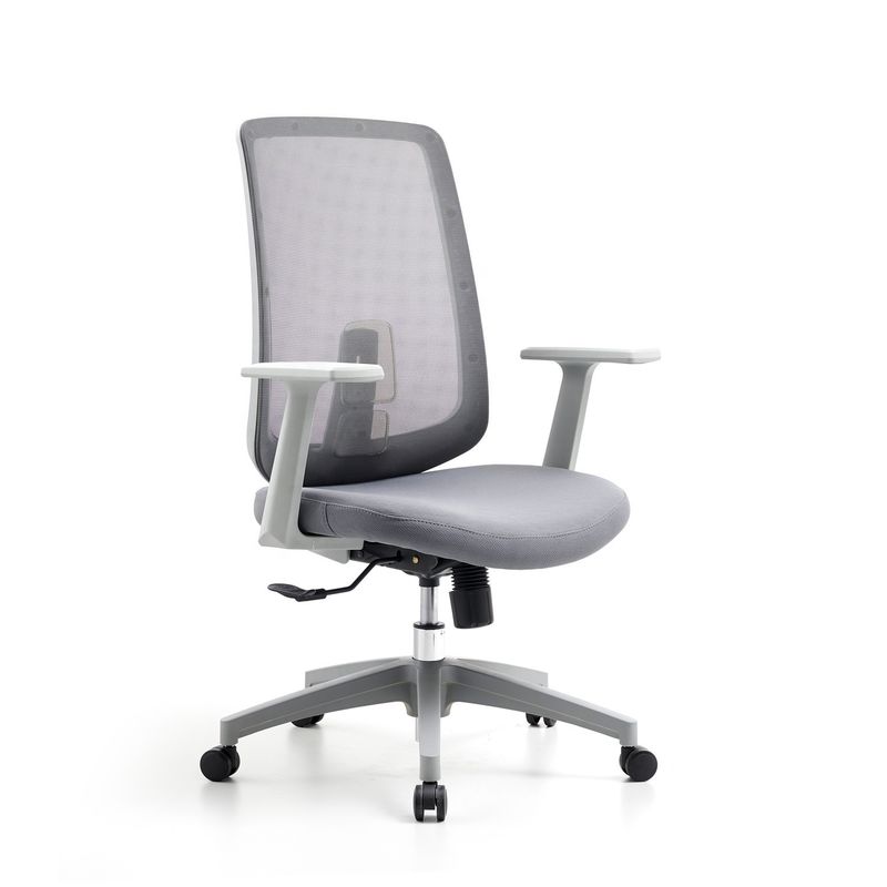 M-062B Midden rug grijs draaibare mesh stoel ergonomische executive high back office stoel