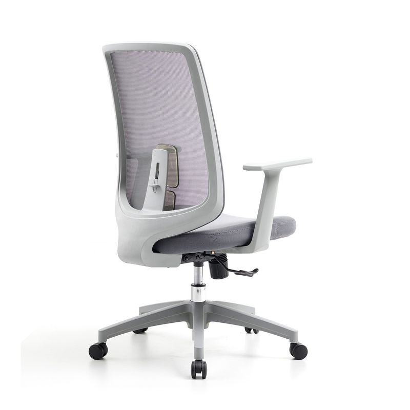 M-062B Midden rug grijs draaibare mesh stoel ergonomische executive high back office stoel