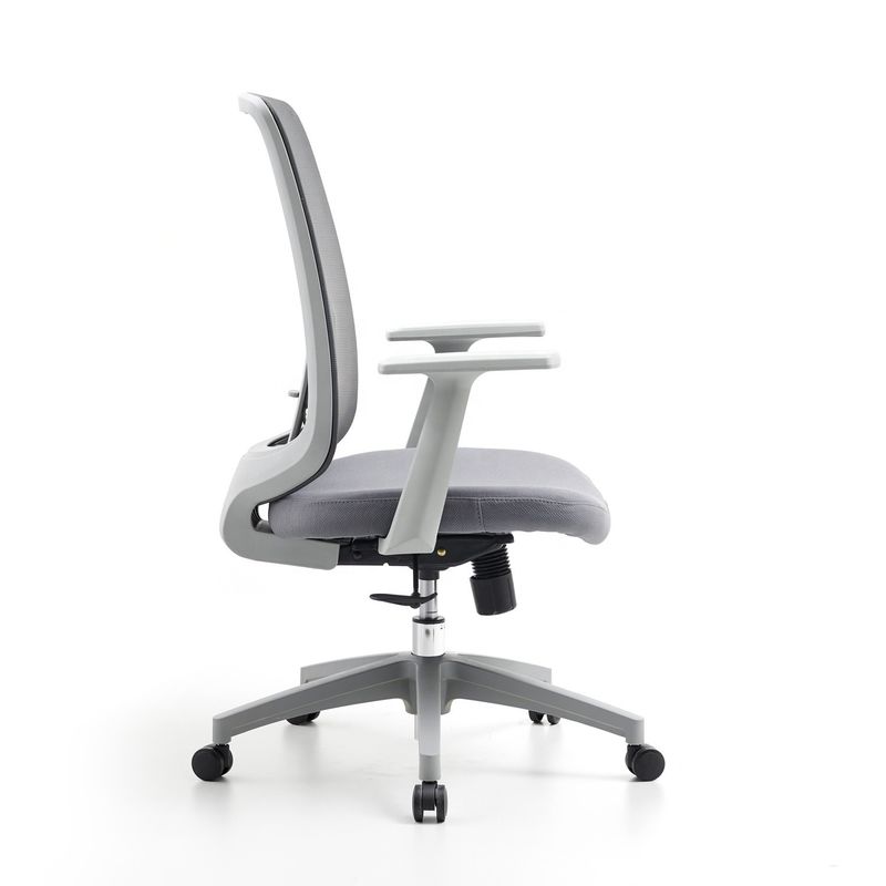 M-062B Midden rug grijs draaibare mesh stoel ergonomische executive high back office stoel