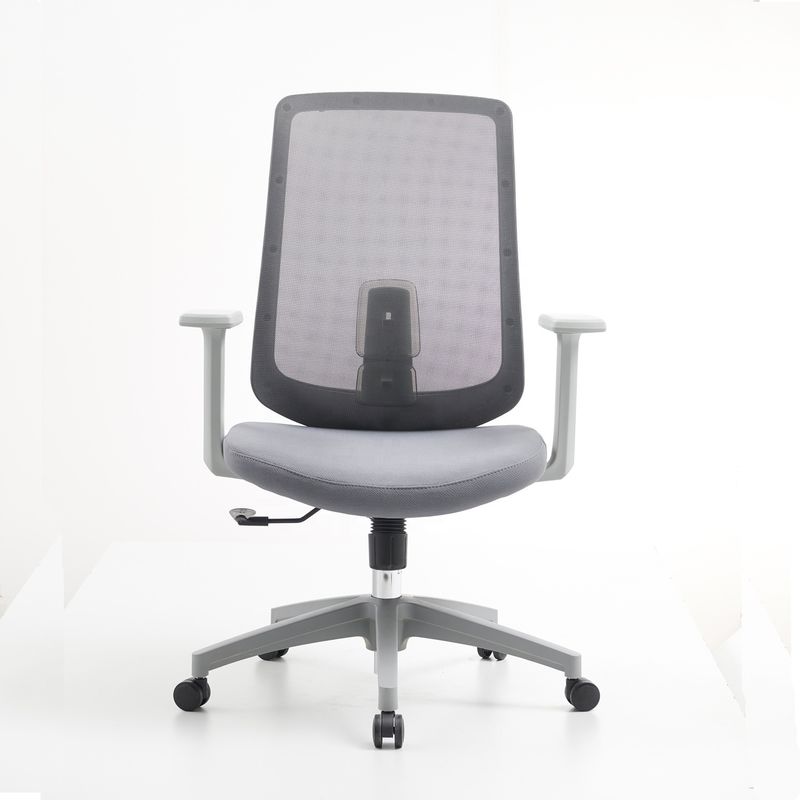 M-062B Midden rug grijs draaibare mesh stoel ergonomische executive high back office stoel
