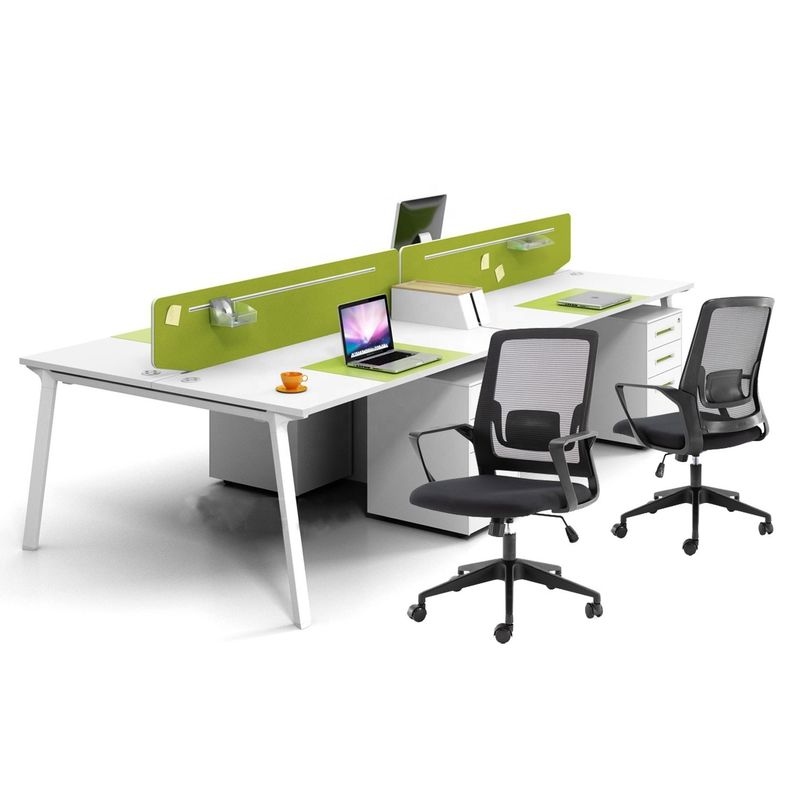 Kantoorstoelen met een ergonomisch ontwerp en een gaasmateriaal van roestvrij staal
