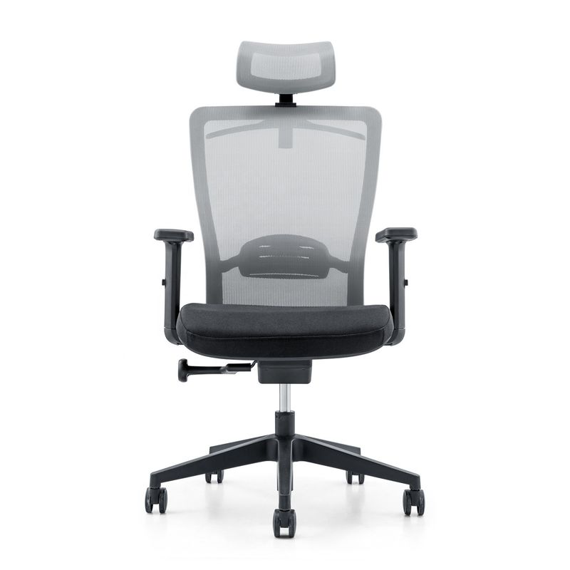 Verstelbare armsteun Moderne draaibare hoge rug Ergonomische gaas kantoorstoel 650*690*1150-1250mm