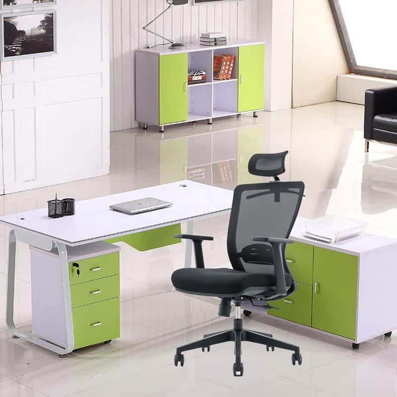 Verstelbare armsteun Moderne draaibare hoge rug Ergonomische gaas kantoorstoel 650*690*1150-1250mm
