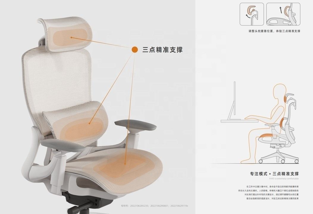 Full Mesh Boss Chair met Donati-mechanisme Luxe moderne kantoormeubelen Pass BIFMA Test