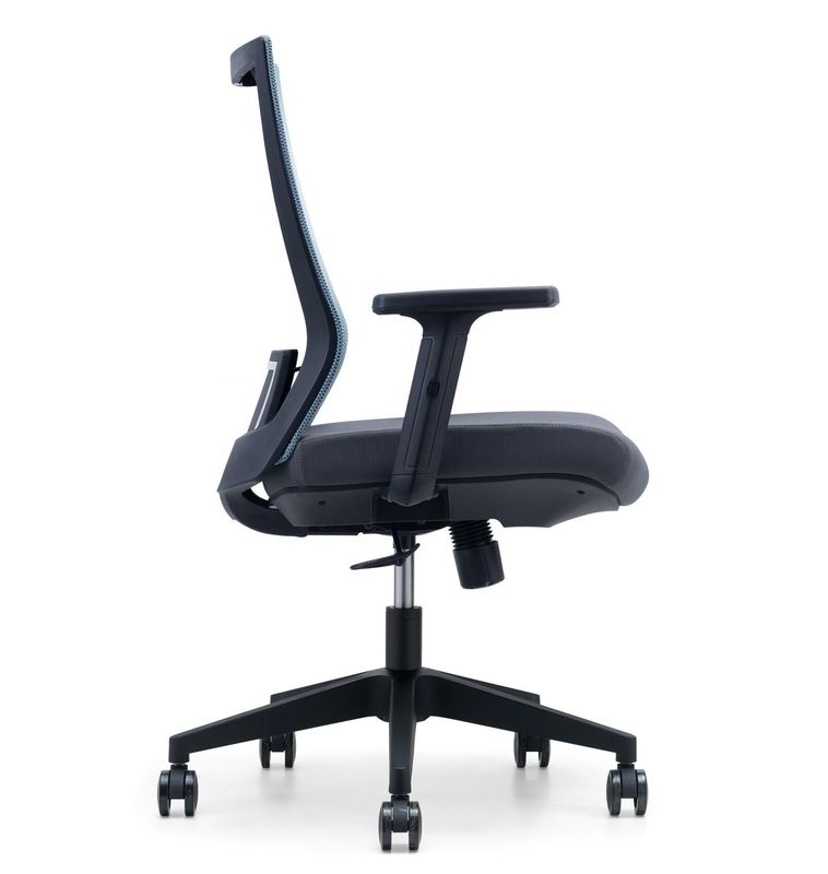 Moderne design stijl Stof Mid-back Mesh Office Executive Chair met 2D Arm Ergonomisch