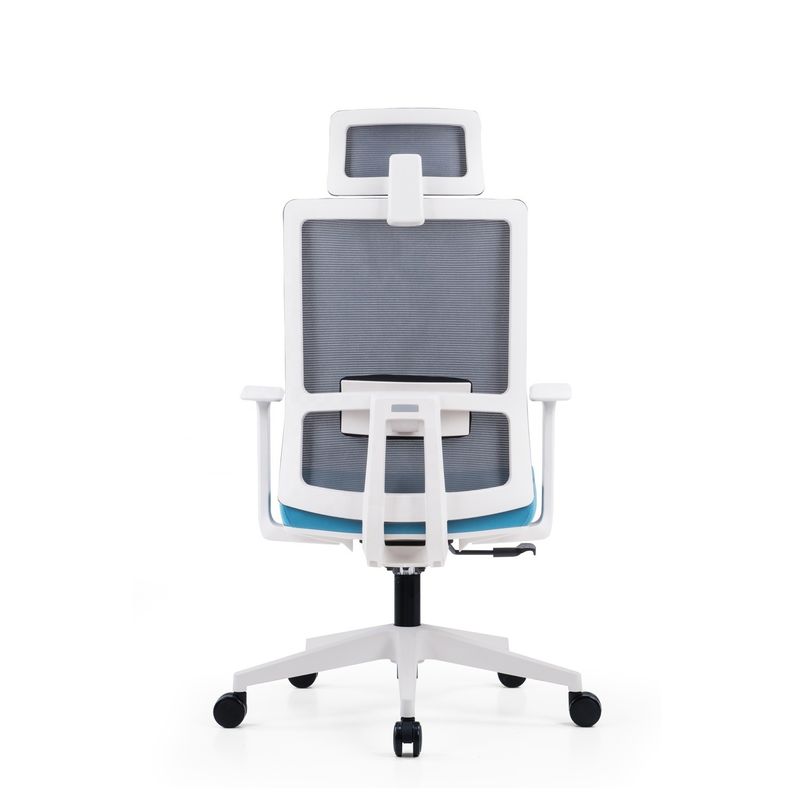 Hoofdkantoorstoel Mesh Swivel Executive Office stoelen voor Manager Metal Type Iron