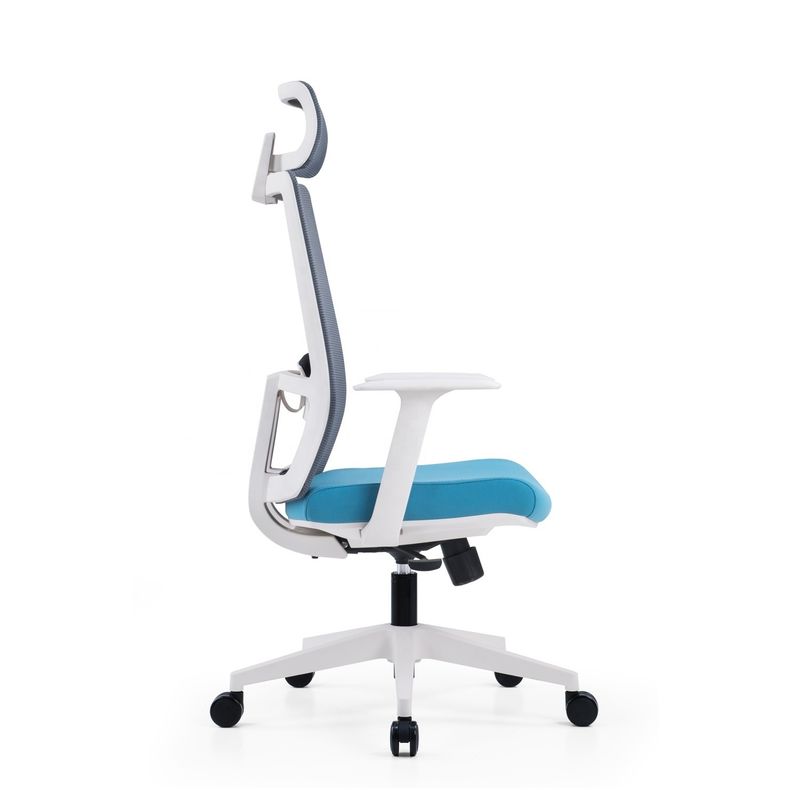 Hoofdkantoorstoel Mesh Swivel Executive Office stoelen voor Manager Metal Type Iron