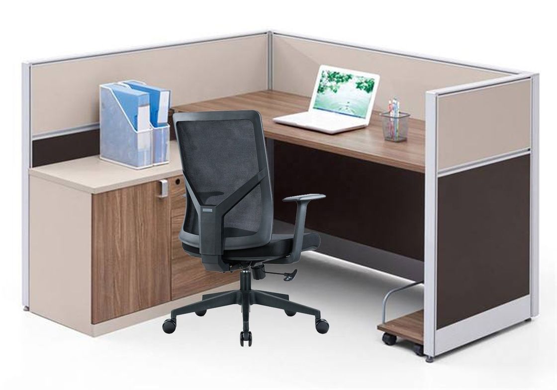 Gratis verzending Cadeira Mesh Mid-Back Swivel verstelbare werkstoel voor kantoor
