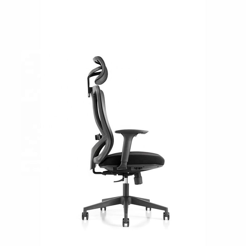 Gratis verzending Moderne design kantoorstoel met 57 3D armleuningen en comfortabele stoelkussen