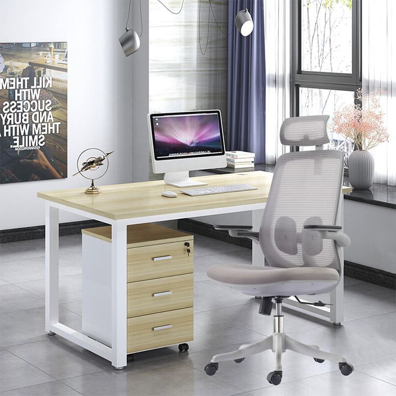 Roestvrij staal Y-Zitplaats HY3616 rug Grijze Mesh Office Executive Chair voor Office Boss