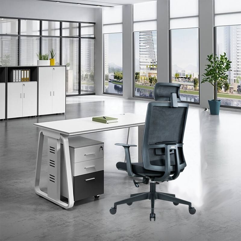 Luxe Executive Computer Desk Office Chair Verstelbaar ergonomisch ontwerp voor senior bazen