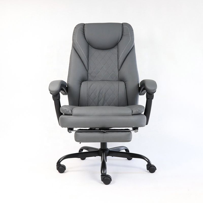 Comfort en stijl Luxe kantoorstoel van synthetisch leer ideaal voor lange uren op kantoor