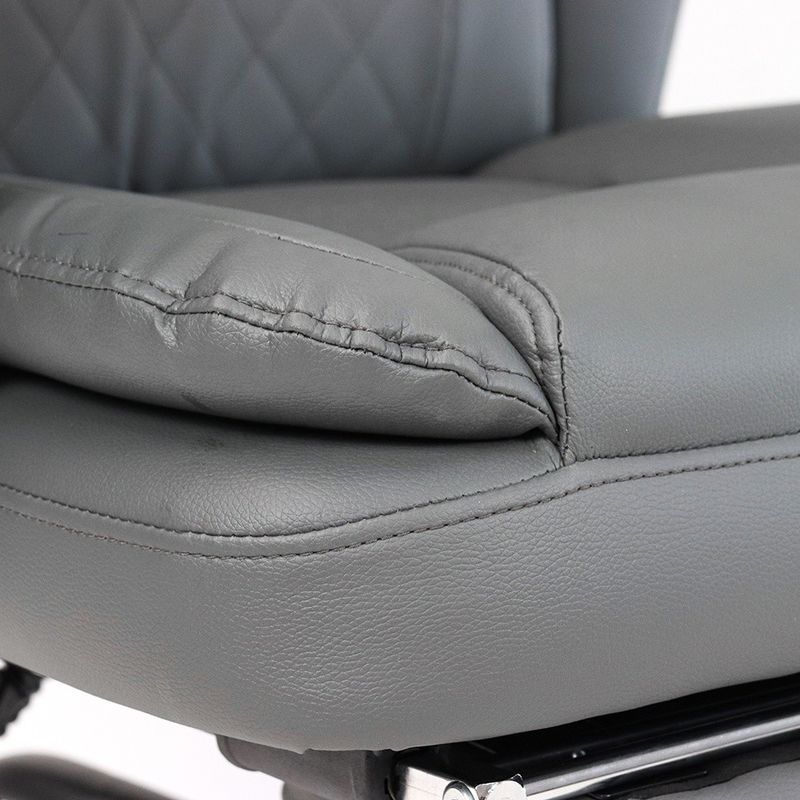 Comfort en stijl Luxe kantoorstoel van synthetisch leer ideaal voor lange uren op kantoor