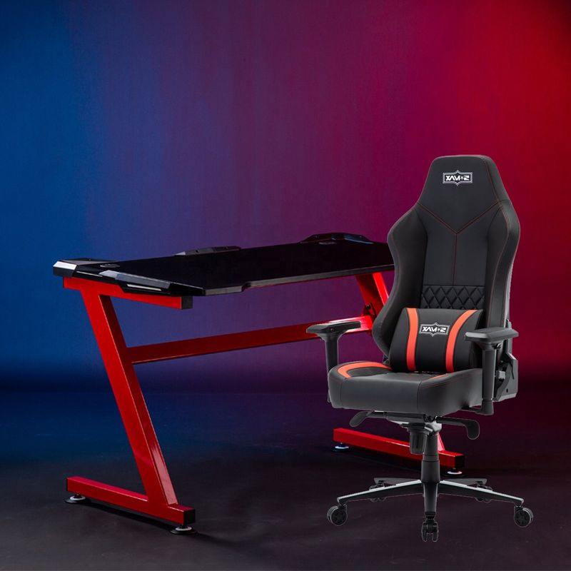 19 Vlindermechanisme Executive Chair Y-SEATER 625-BR PU Leer E-sport Gaming Chair
