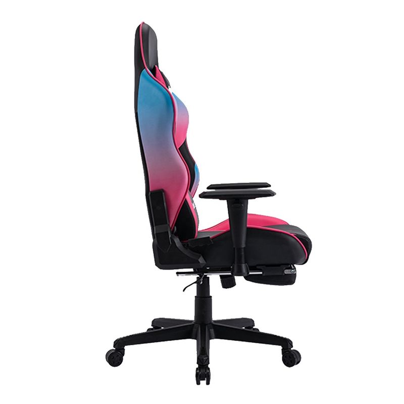 Flowing Light And Color Luxury PU Leather Racing Gaming Chair voor computer gamer