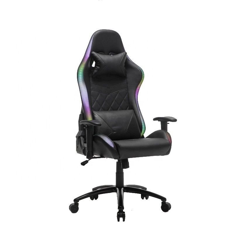 Y-SEATER Executive Chair RGB LED Light PU Leather Racing Gamer Chair met gaminglamp