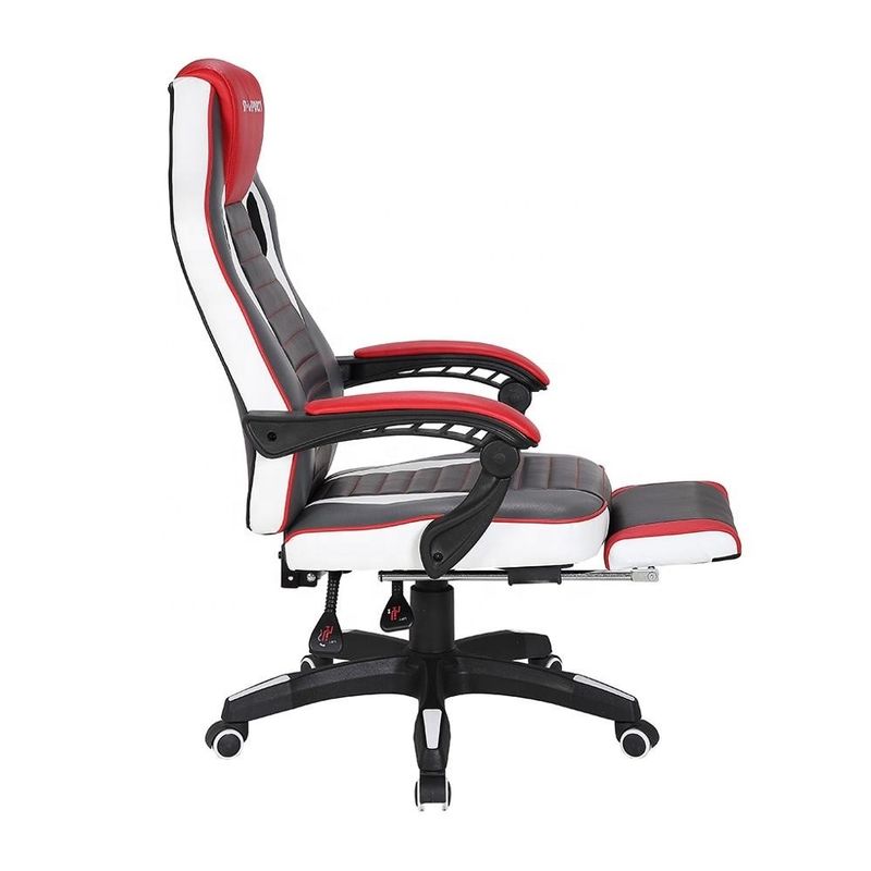 HCYZ OEM Racing Style Leer Office Gaming Stoel Voor Kinderen Metal Type Iron Swivel