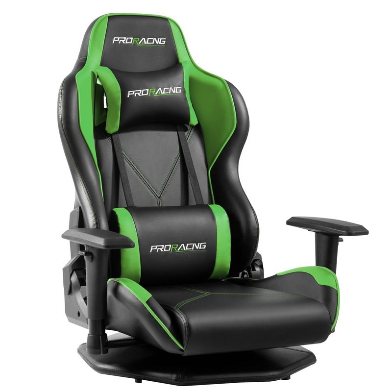 HCYZ grijze PVC leer computer gaming stoel met draaiend ontwerp betaalbaar en duurzaam