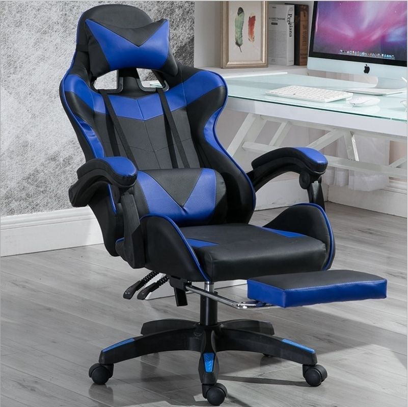 Metal Type Iron E-sports Chair Comfortable PU Leather Gaming Chair voor professionals